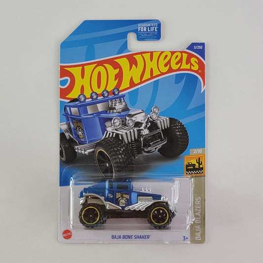 Hot Wheels - Baja Bone Shaker (Matte Blue)