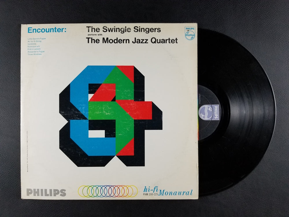 The Swingle Singers With the Modern Jazz Quartet - Encounter- The Swingle Singers Peform With the Modern Jazz Quartet (1966, LP)