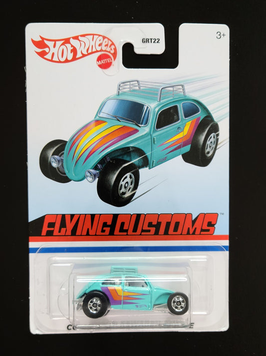 Hot Wheels - Custom Volkswagen Beetle (Gloss Turquoise Blue)