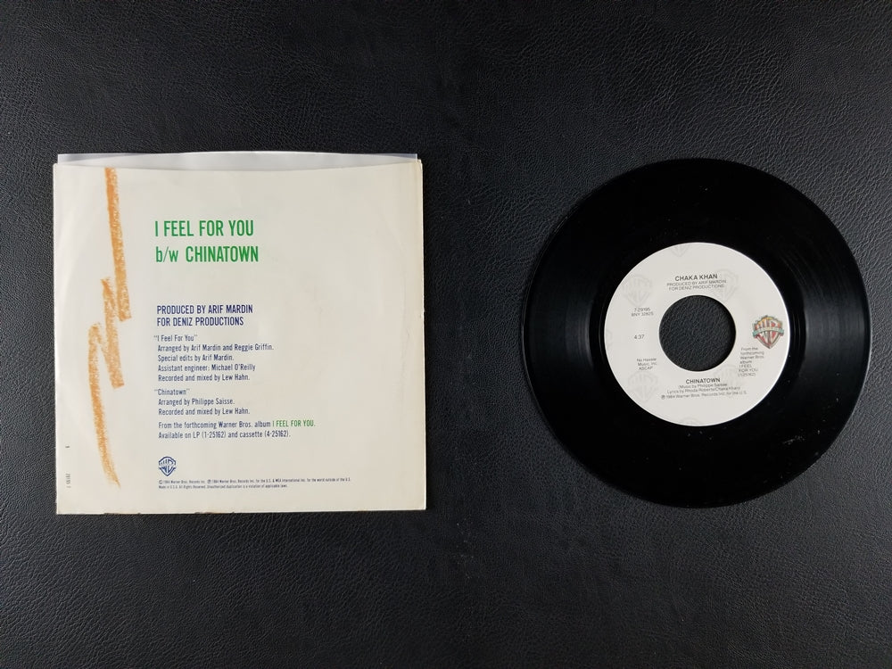 Chaka Khan - I Feel For You (1984, 7'' Single)