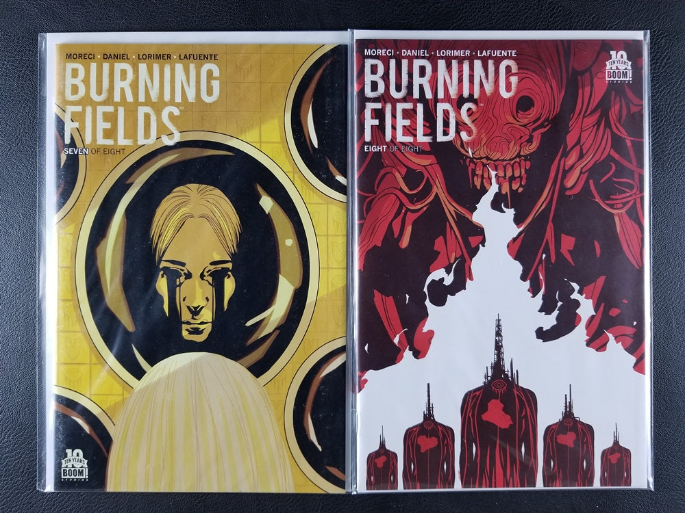 Burning Fields #1-8 Set (Boom Studios, 2015)