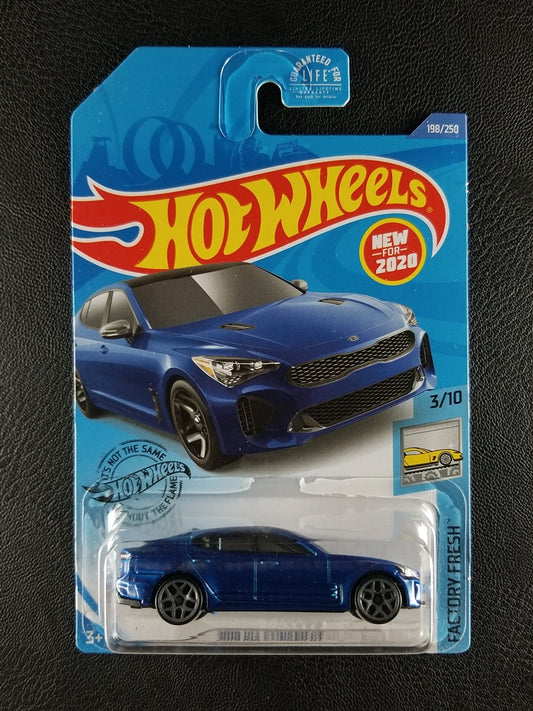 Hot Wheels - 2019 Kia Stinger GT (Metalflake Blue)