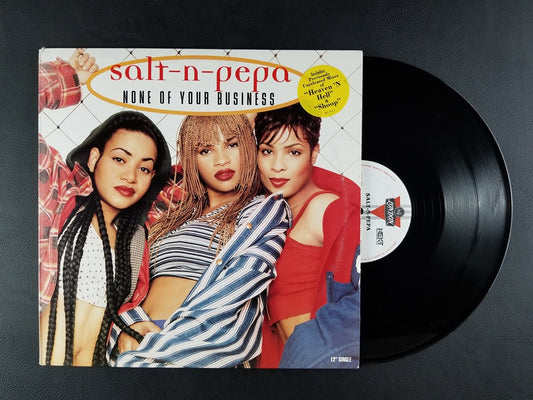 Salt-N-Pepa - None of Your Business (1994, 12'' Single)