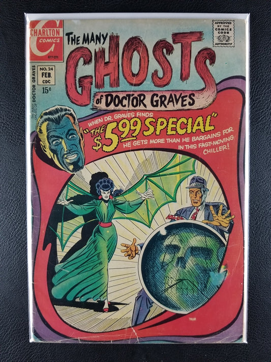 Many Ghosts of Doctor Graves #24 (Charlton Comics Group, February 1971)