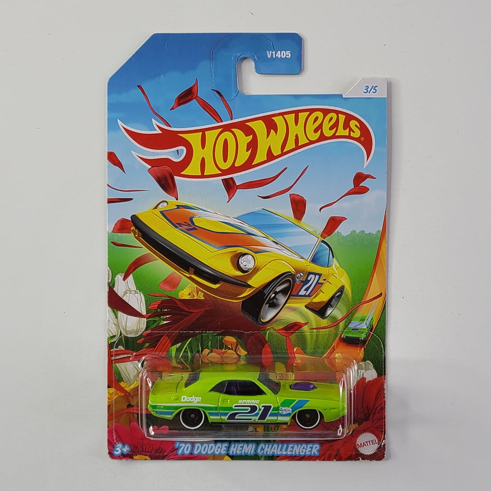 Hot Wheels - '70 Dodge Hemi Challenger (Lime Gloss)