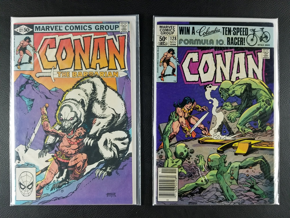 Conan the Barbarian #121-130 Set (Marvel, 1981-82)