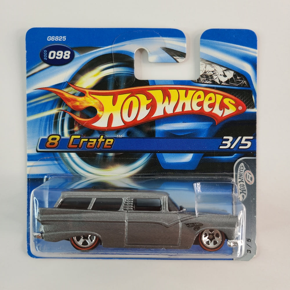 Hot Wheels - 8 Crate (Metalflake Gray) [Short Card]