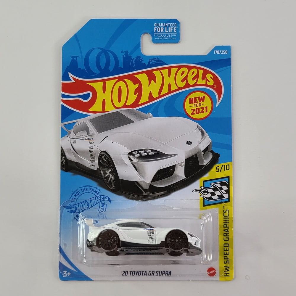 Hot Wheels - '20 Toyota GR Supra (Absolute Zero White)