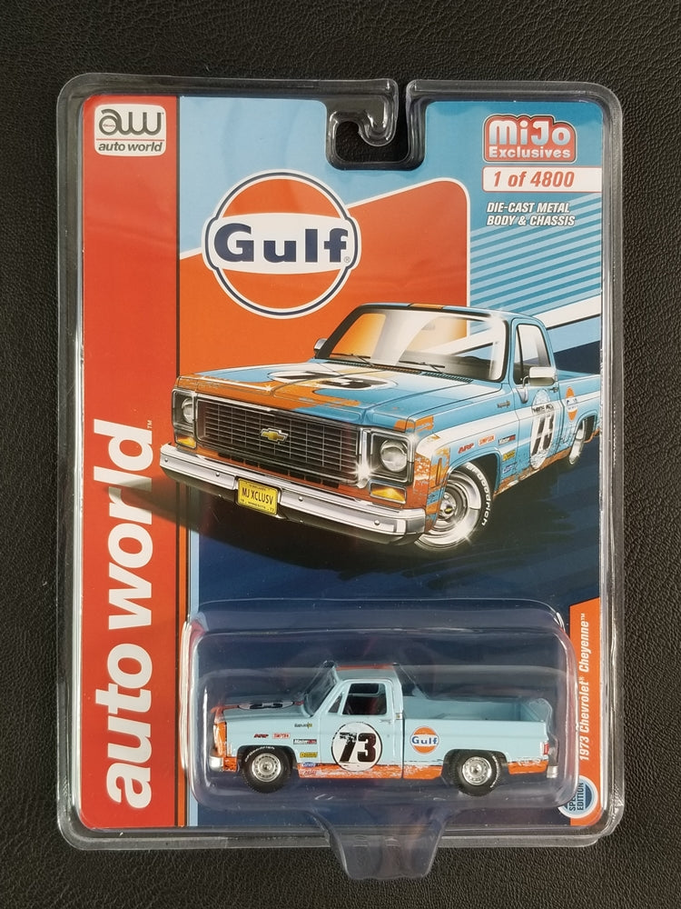Auto World - 1973 Chevrolet Cheyenne (Light Blue) [MiJo Exclusive; Ltd. Ed. - 1 of 4500]