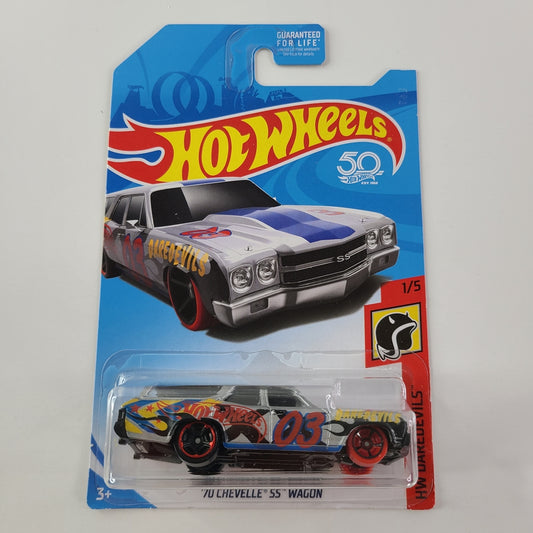 Hot Wheels - '70 Chevelle SS Wagon (Silver)