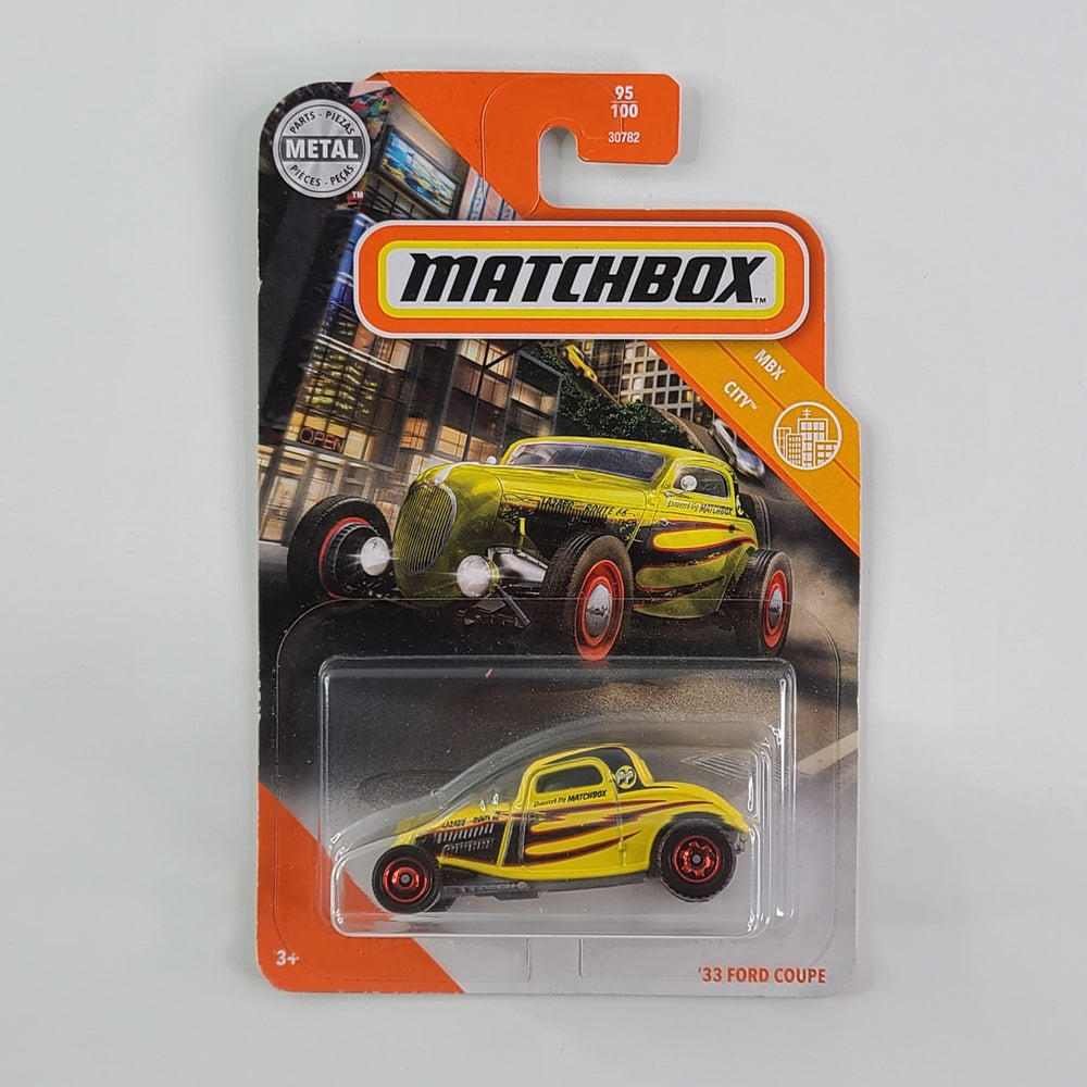 Matchbox - '33 Ford Coupe (Yellow)