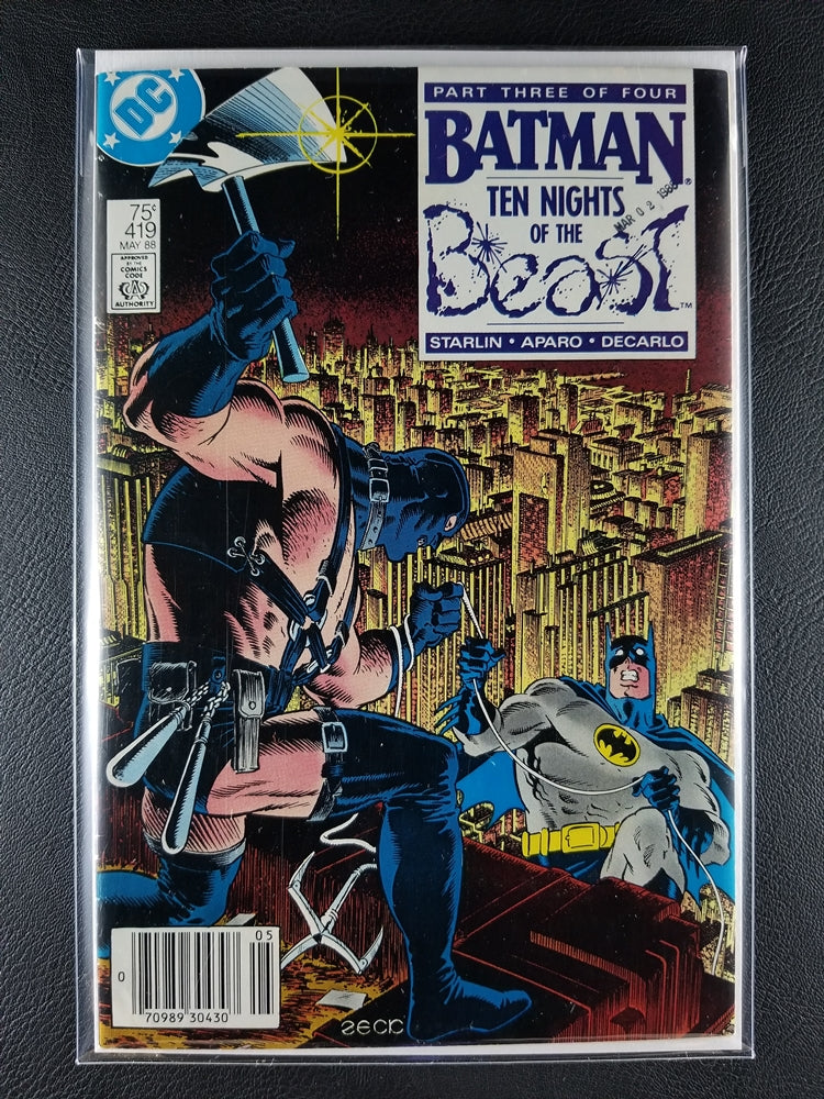 Batman #419 (DC, May 1988)