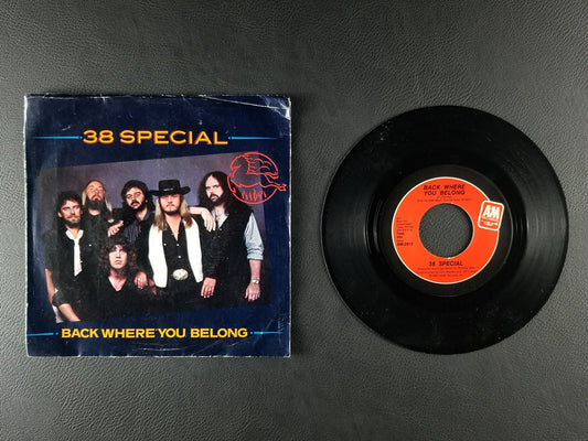 .38 Special - Back Where You Belong (1984, 7'' Single)