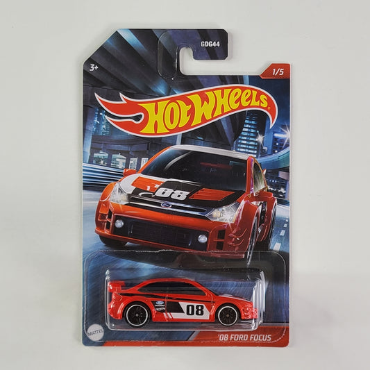 Hot Wheels - '08 Ford Focus (Red) [Walmart Exclusive]