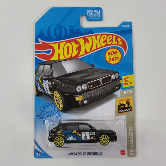 Hot Wheels - Lancia Delta Integrale (Black) [Baja Blazers Mini Collection (2021)