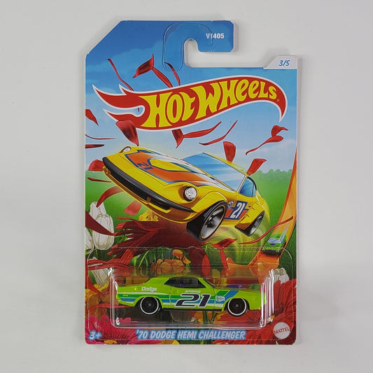 Hot Wheels - '70 Dodge Hemi Challenger (Lime Gloss)