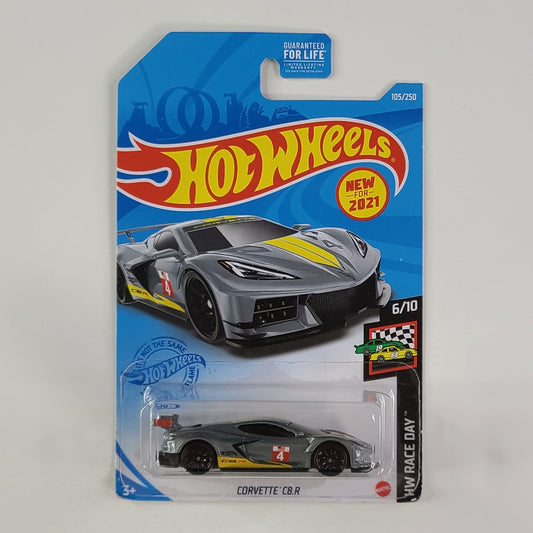 Hot Wheels - Corvette C8.R (Metalflake Silver)