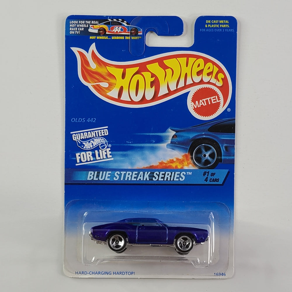 Hot Wheels - Olds 442 (Dark Blue)