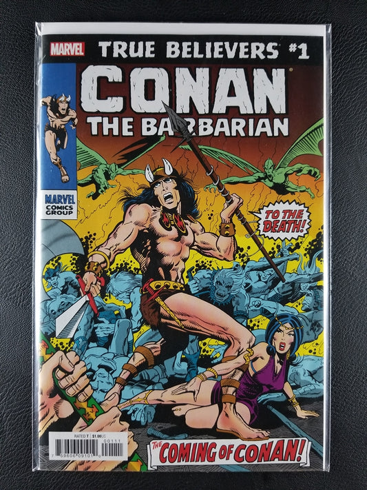 True Believers: Conan the Barbarian #1 (Marvel, March 2019)