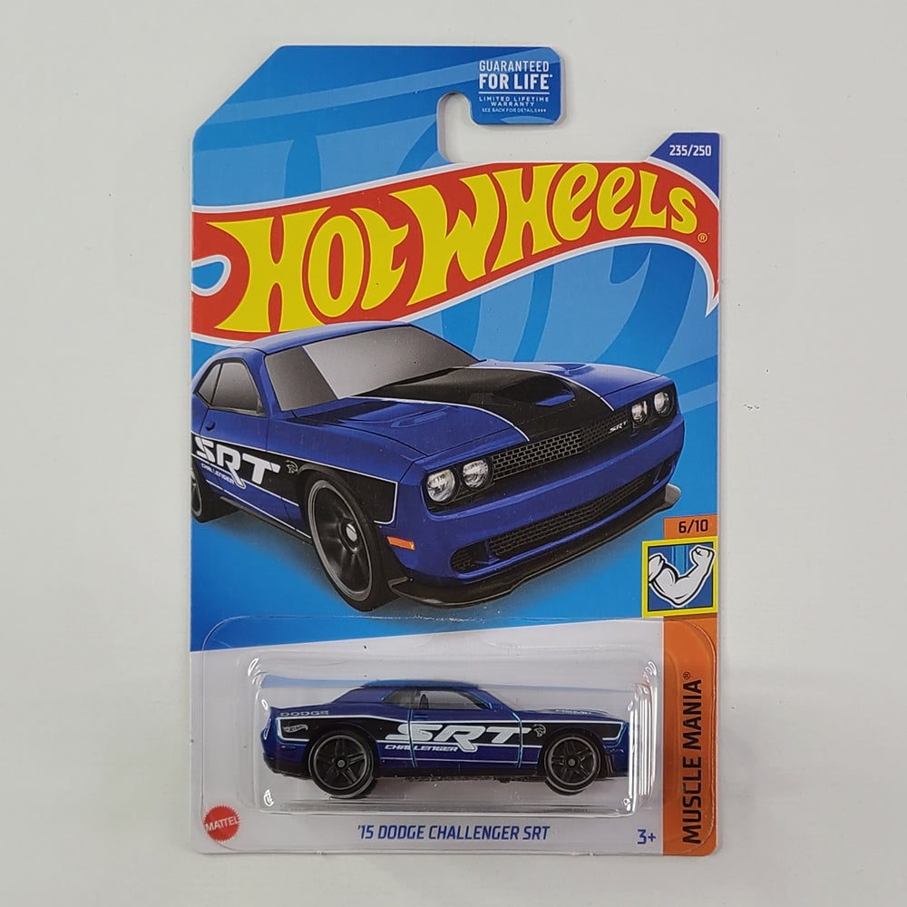 Hot Wheels - '15 Dodge Challenger SRT (Dark Blue)