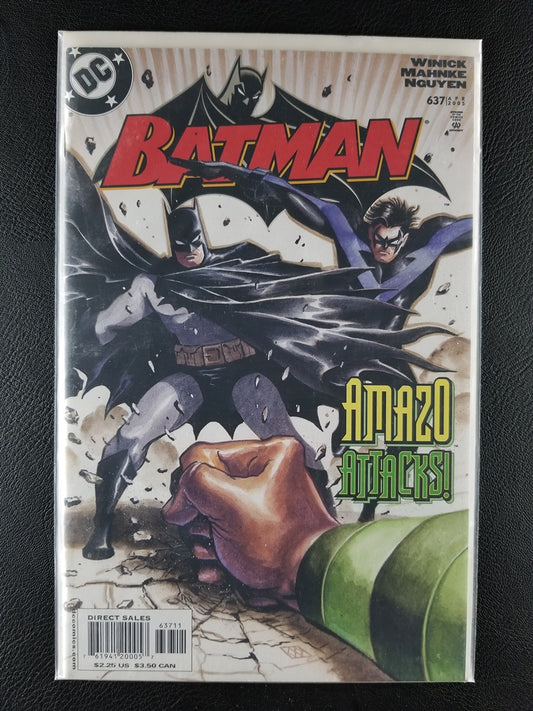 Batman #637 (DC, April 2005)