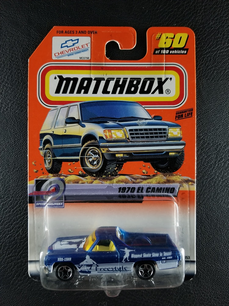 Matchbox - 1970 El Camino (Blue) [60/100 - Series 12]