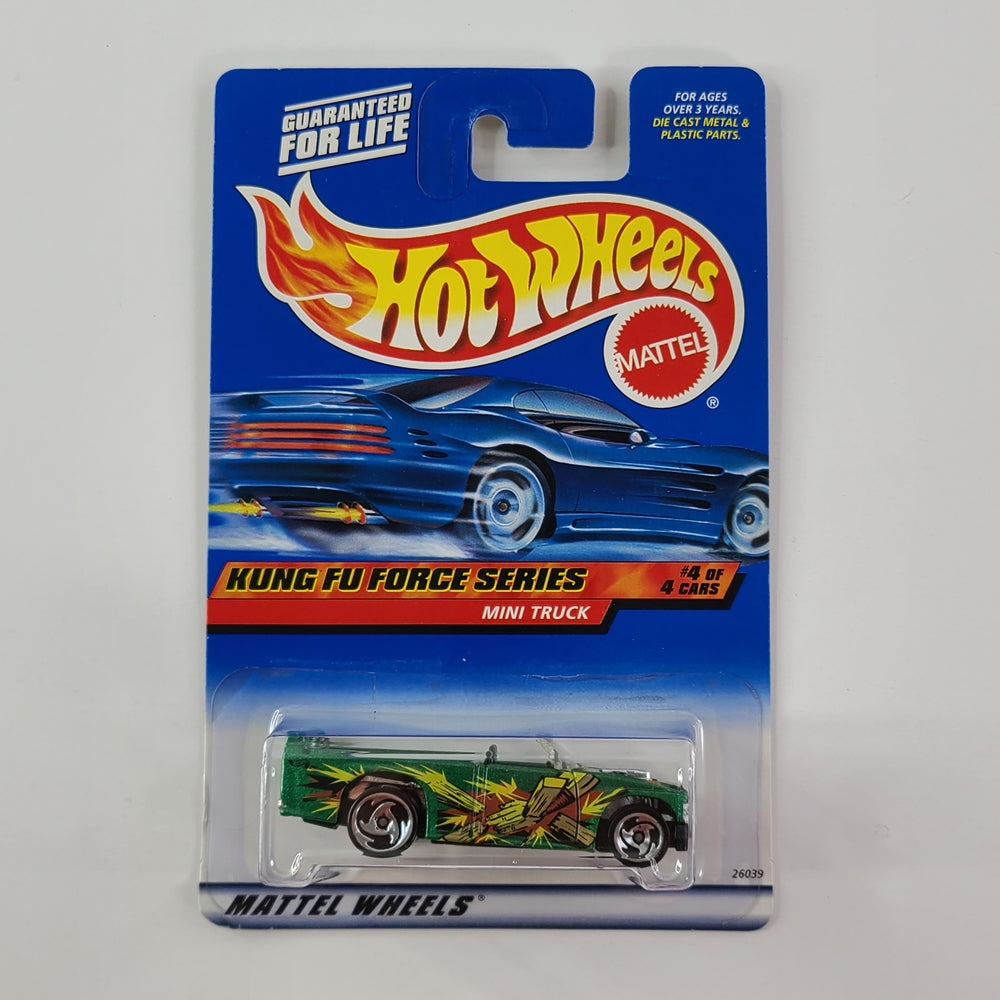 Hot Wheels - Mini Truck (Metallic Green)