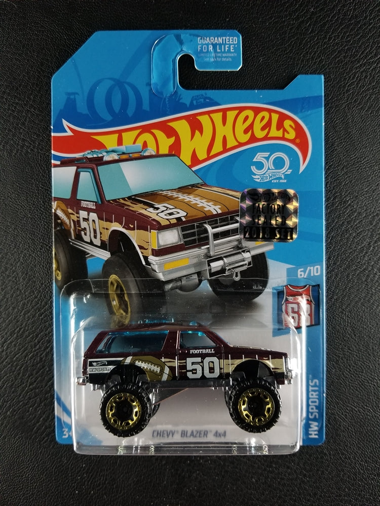 Hot Wheels - Chevy Blazer 4x4 (Brown) [Factory Sealed 2018 Set]