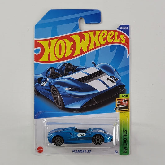 Hot Wheels - McLaren Elva (Burton Blue)