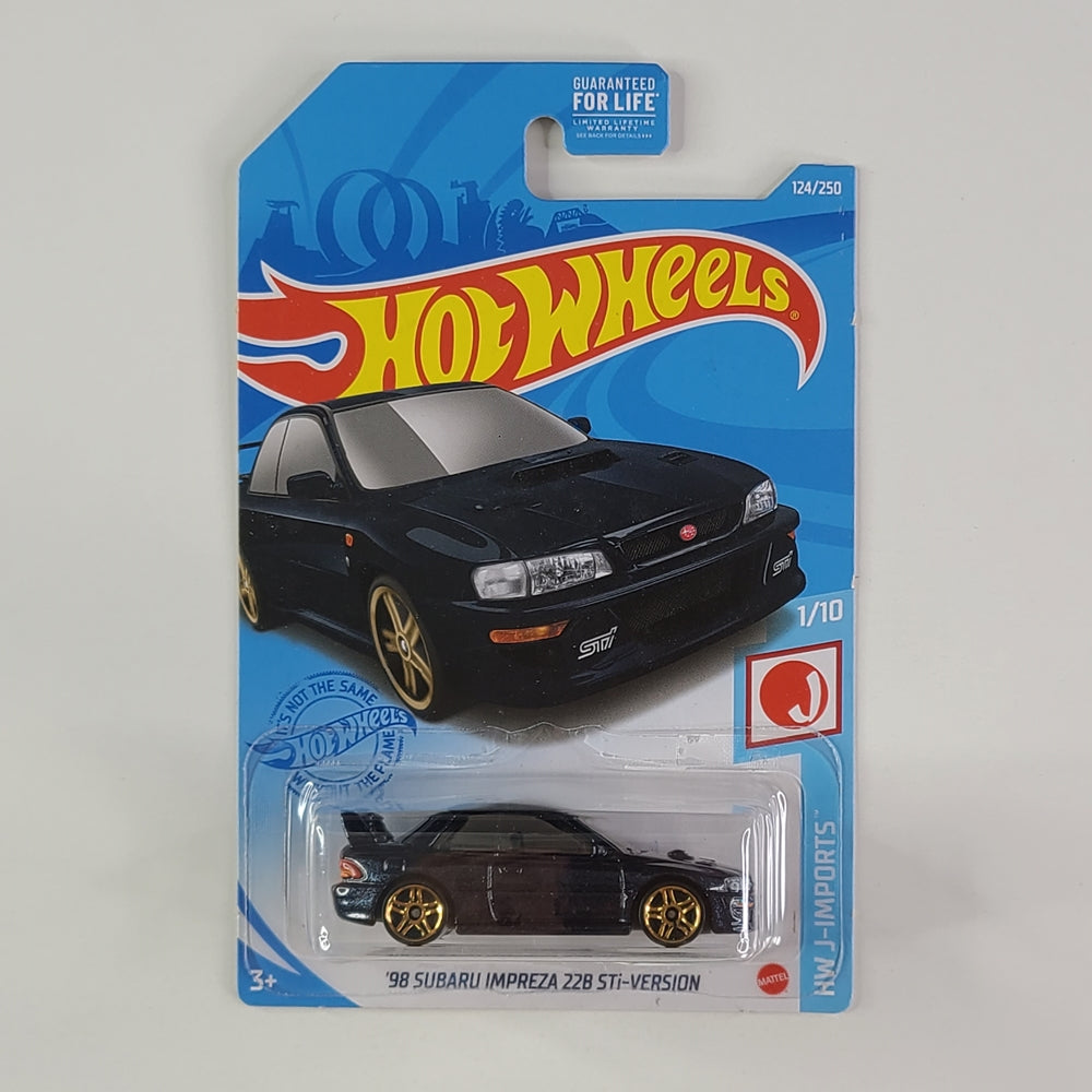 Hot Wheels - '98 Subaru Impreza 22B STI-Version (Metalflake Dark Blue)