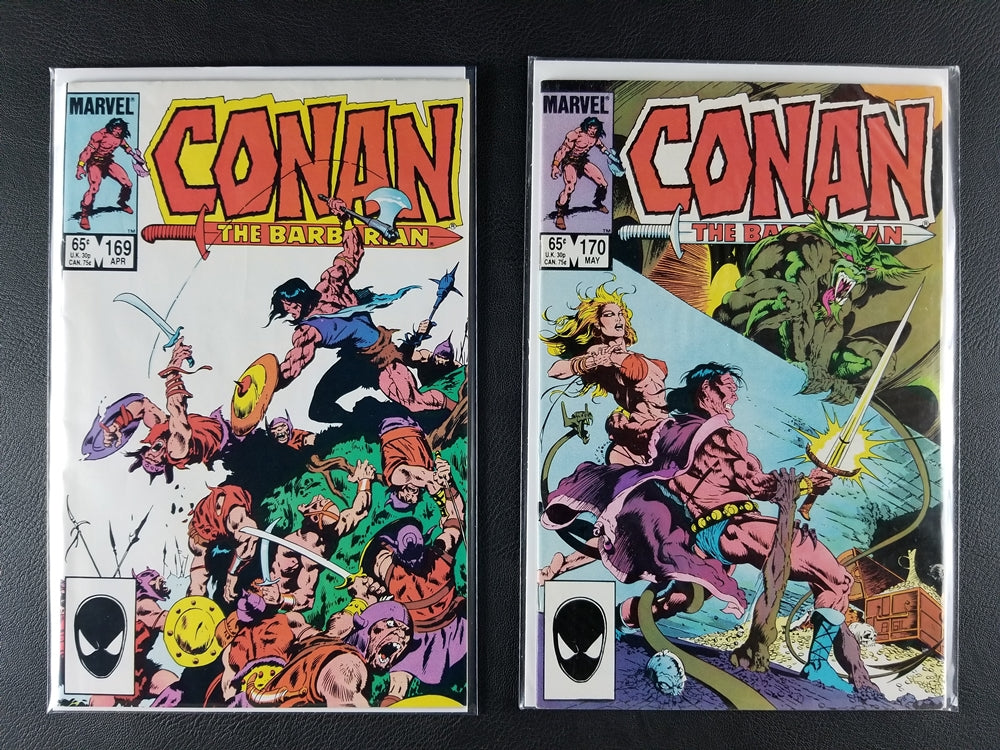 Conan the Barbarian #161-170 Set (Marvel, 1984-85)