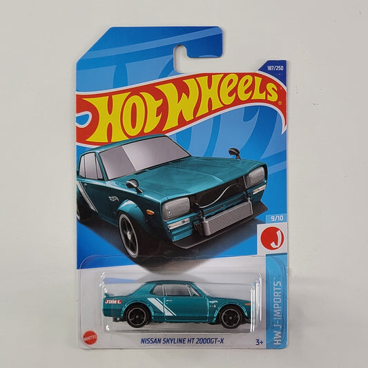 Hot Wheels - Nissan Skyline HT 2000GT-X (Seafoam Green)