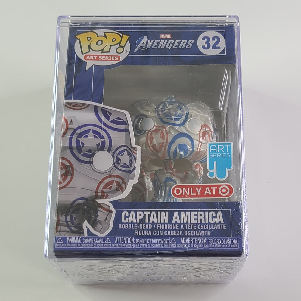 Funko Pop! Art Series - Captain America #32 [Target Exclusive]