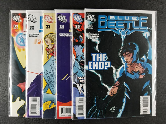 Blue Beetle [2nd Series] #31-36 Set (DC, 2008-09)