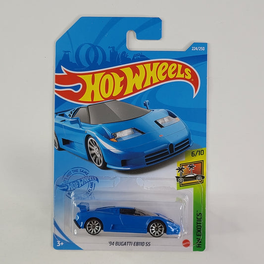 Hot Wheels - '94 Bugatti EB110 SS (French Racing Blue)