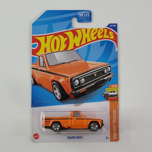 Hot Wheels - Mazda REPU (Orange) [HW Hot Trucks Mini Collection (2022) - 2/10]