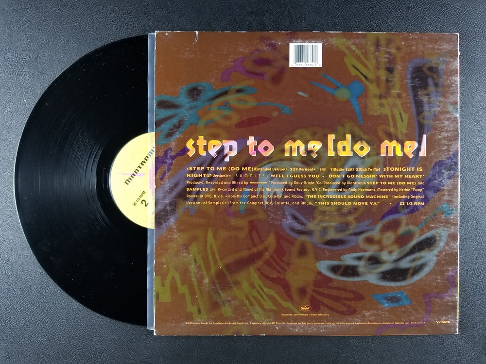 Mantronix - Step To Me (Do Me) (1991, 12'' Single)