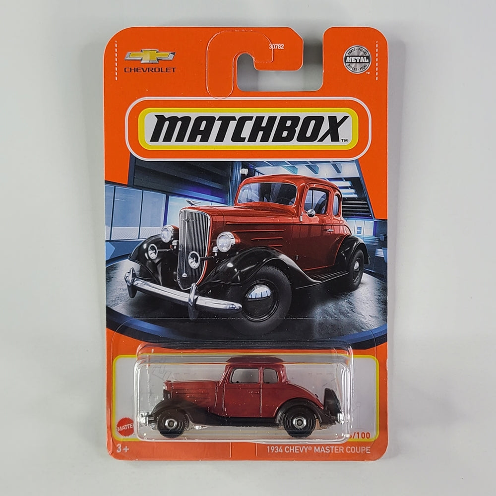 Matchbox - 1934 Chevy Master Coupe (Maroon)