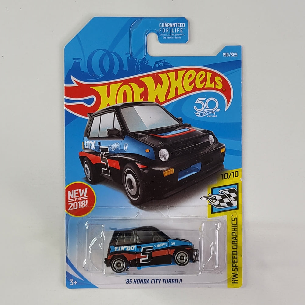 Hot Wheels - '85 Honda City Turbo II (Black)