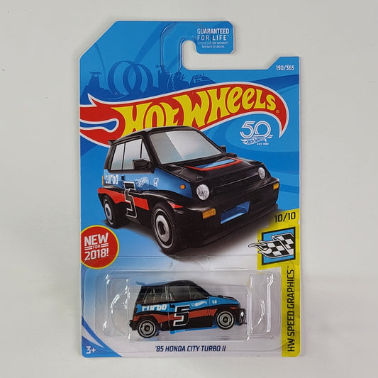 Hot Wheels - '85 Honda City Turbo II (Black)