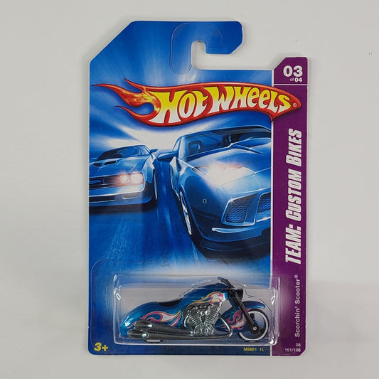 Hot Wheels - Scorchin' Scooter (Blue)