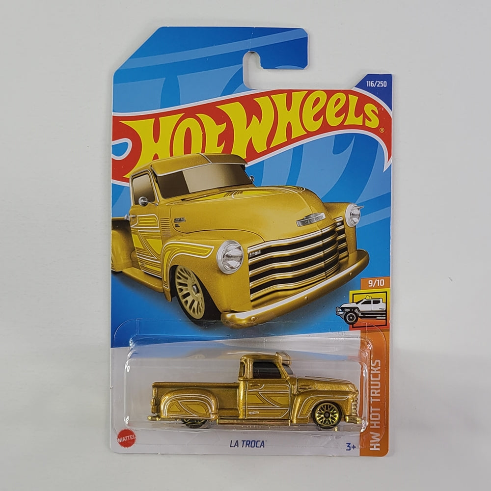 Hot Wheels - La Troca (Metalflake Gold) [Card Variant]