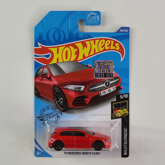 Hot Wheels - '19 Mercedes-Benz A-Class (Red) [Factory Sealed 2020 Set]