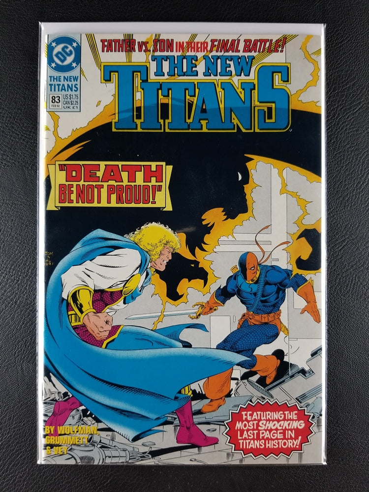 The New Teen Titans [2nd Series] #83 (DC, February 1992)