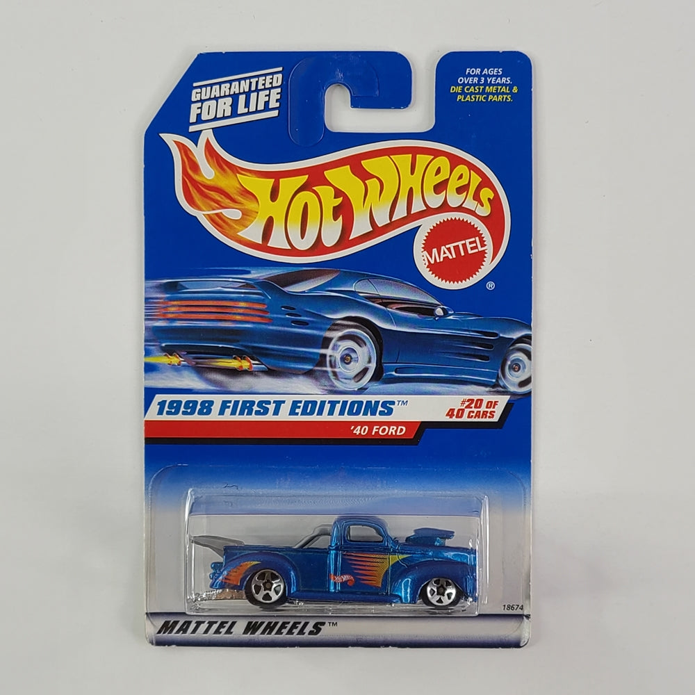 Hot Wheels - '40 Ford (Metalflake Powder Blue)