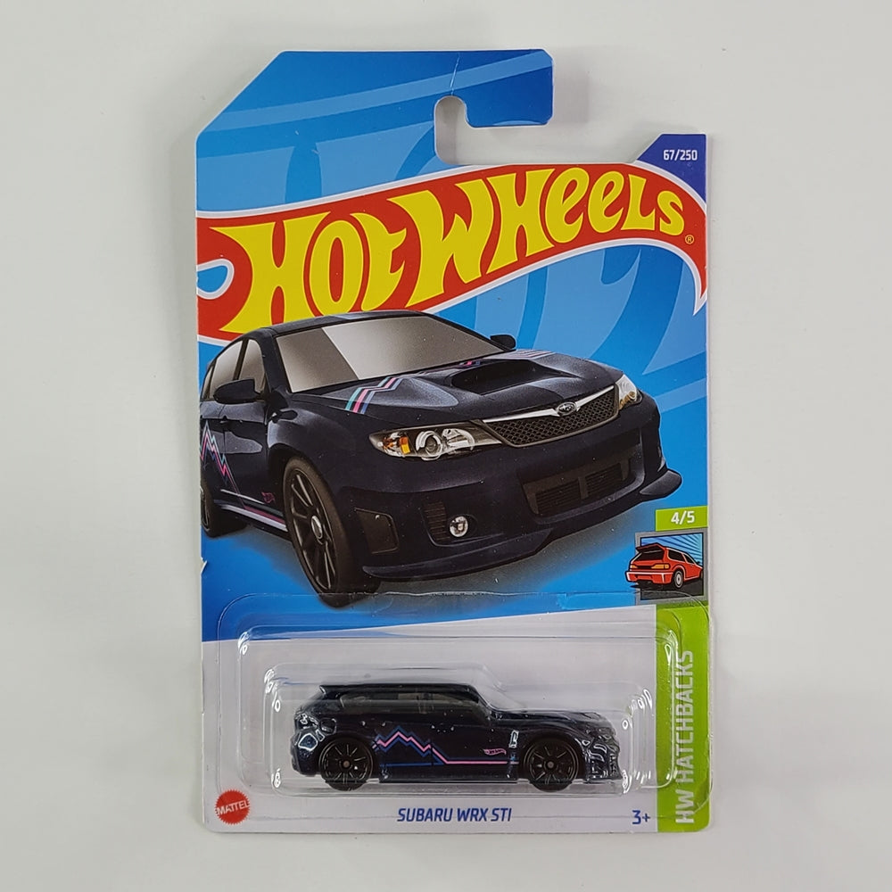 Hot Wheels - Subaru WRX STI (Metalflake Dark Blue)