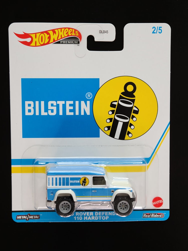 Hot Wheels Premium - Land Rover Defender 110 Hardtop (White) [2/5 - 2021 Pop Culture: Speed Shop Garage]