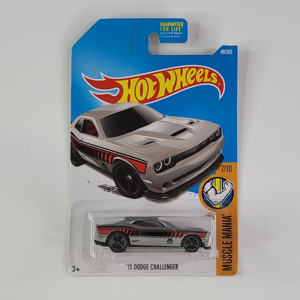 Hot Wheels - '15 Dodge Challenger (Metalflake Silver)