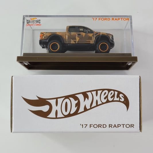Hot Wheels - '17 Ford F-150 Raptor (Spectraflame Light Brown) [RLC Exclusive (2021) - #19912/25000]