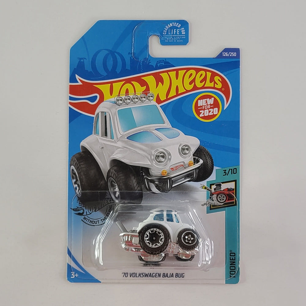 Hot Wheels - '70 Volkswagen Baja Bug (White)